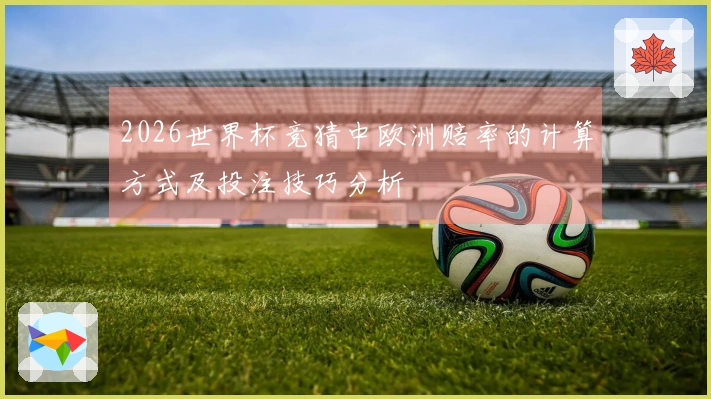 2026世界杯竞猜中欧洲赔率的计算方式及投注技巧分析